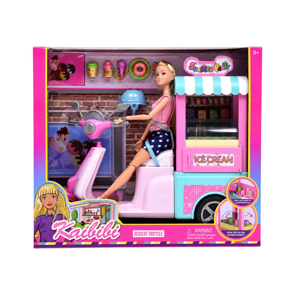 XG007 KAIBIBI ICE CREAM STALL DOLL IR
