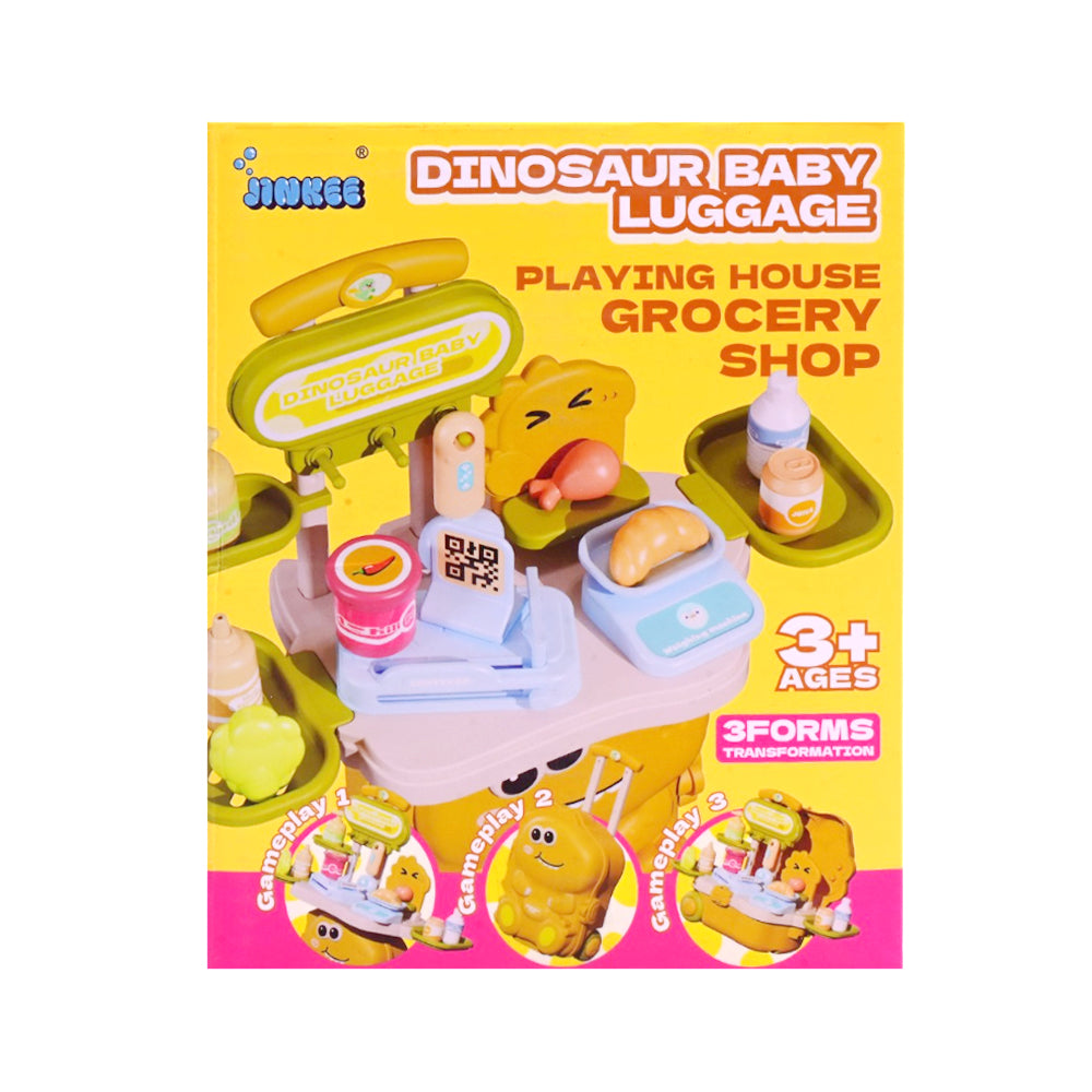 JQPT359-21 HAMBURGER DINO PLAYING HOUSE IR