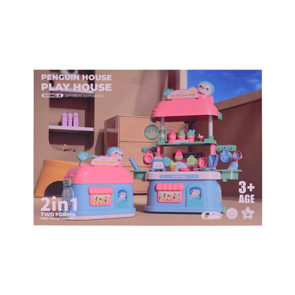JQPT359-7 DESSERT STYLE PENGUIN HOUSE IR