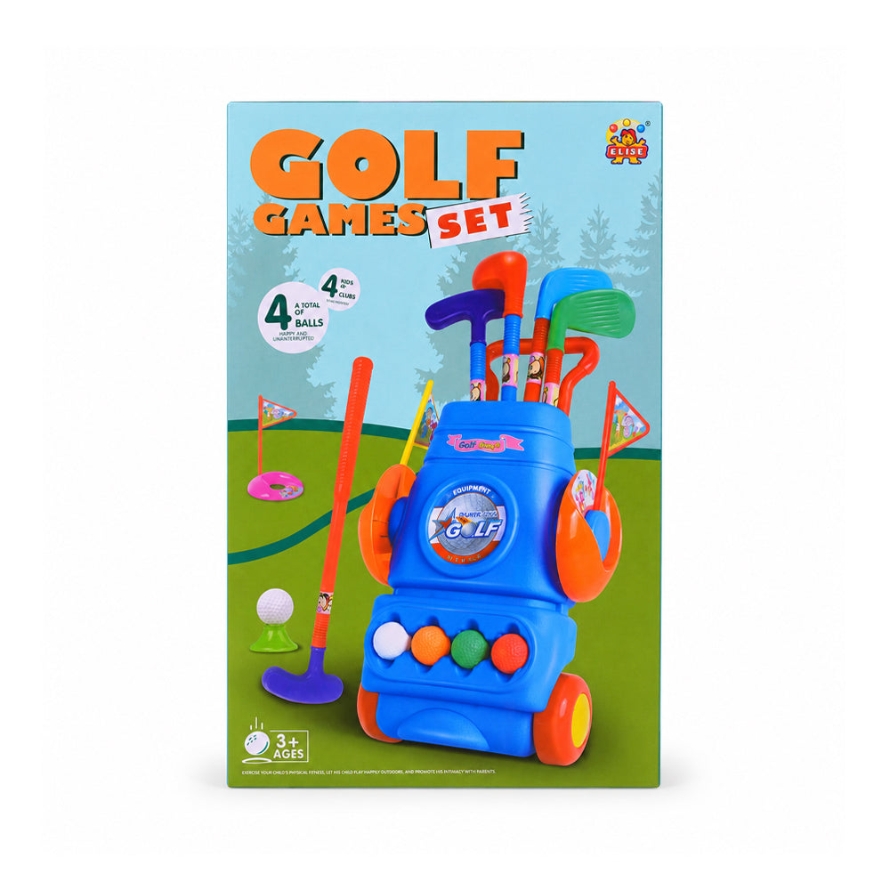 990 GOLF SET IN TROLLEY IR