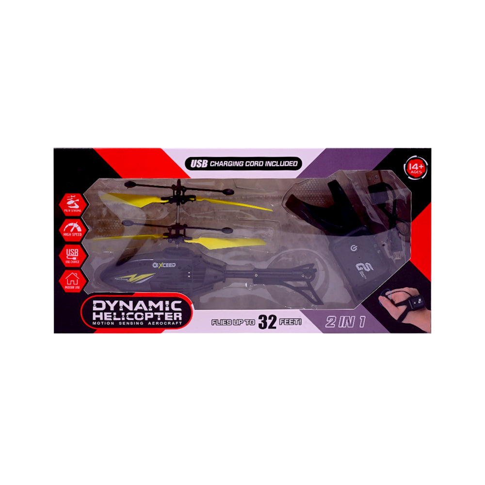KP666-37 DYNAMIC HELICOPTER 2IN1 R/C IR