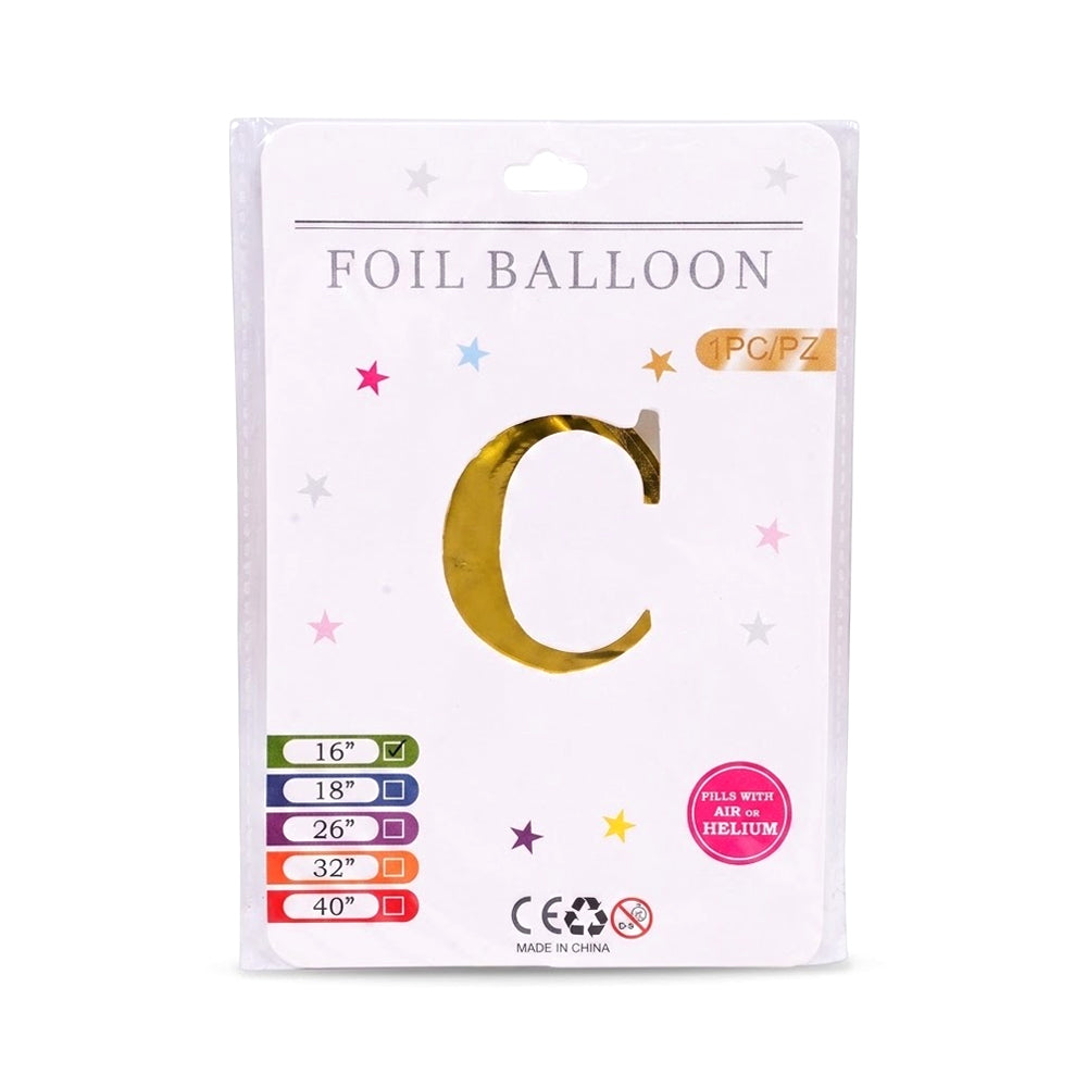 FOIL BALLOON LETTER C