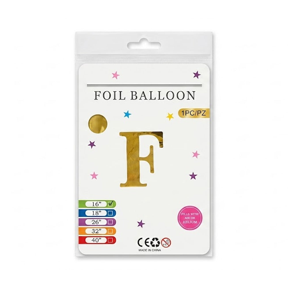 FOIL BALLOON LETTER F