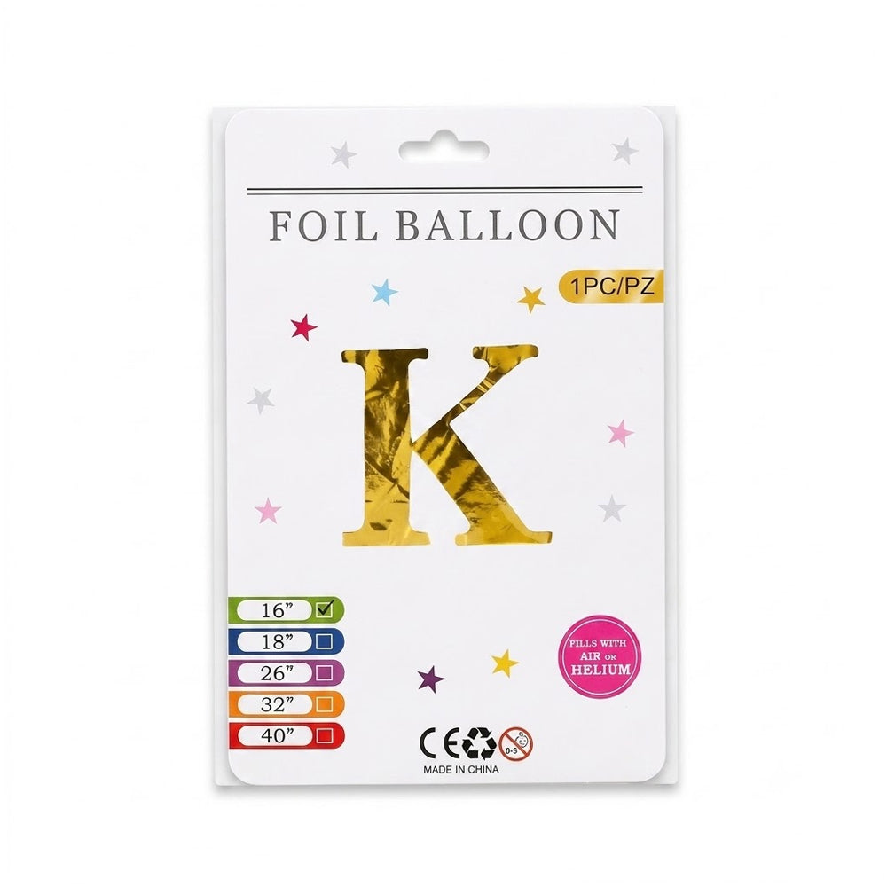 FOIL BALLOON LETTER K