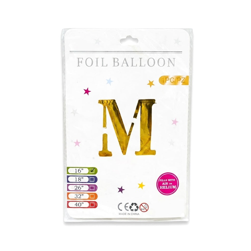 FOIL BALLOON LETTER M