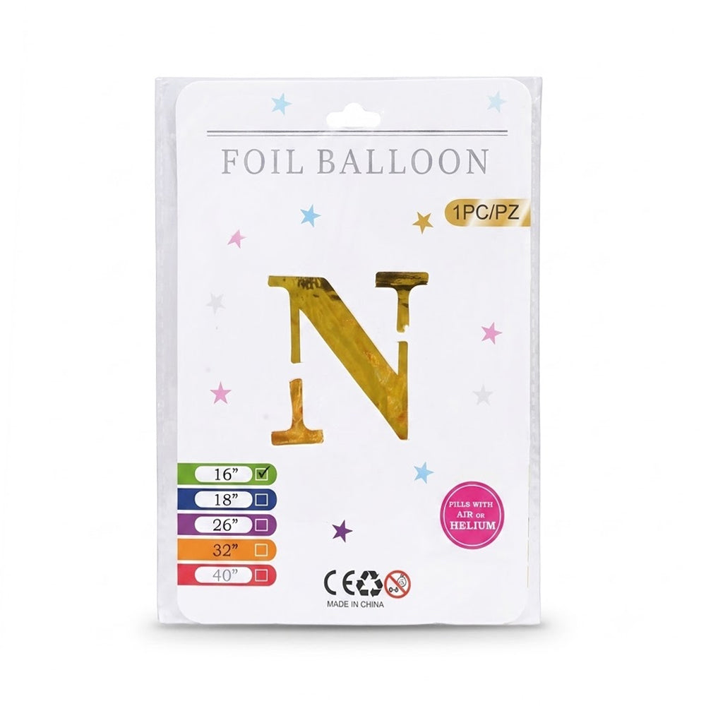 FOIL BALLOON LETTER N