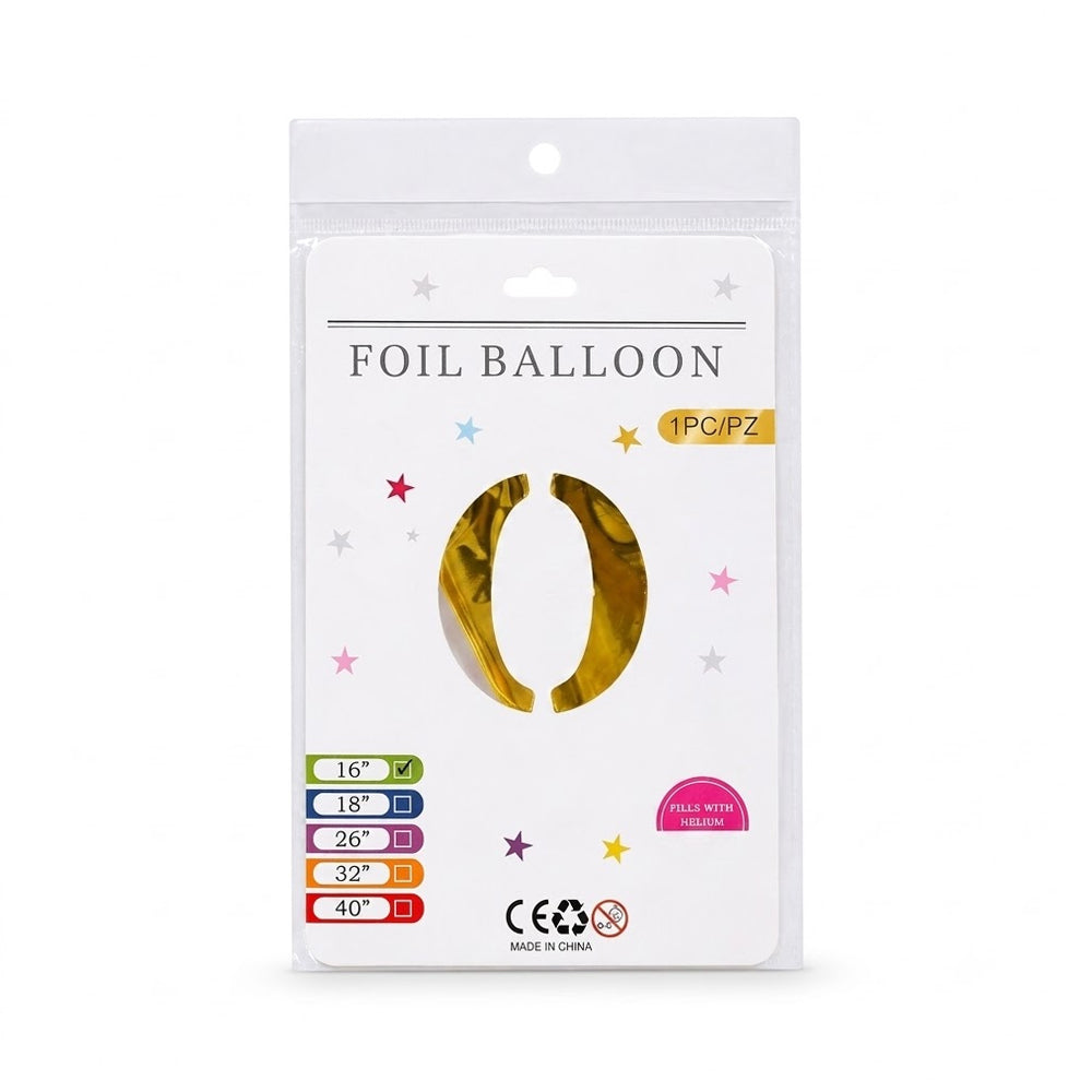 FOIL BALLOON LETTER O