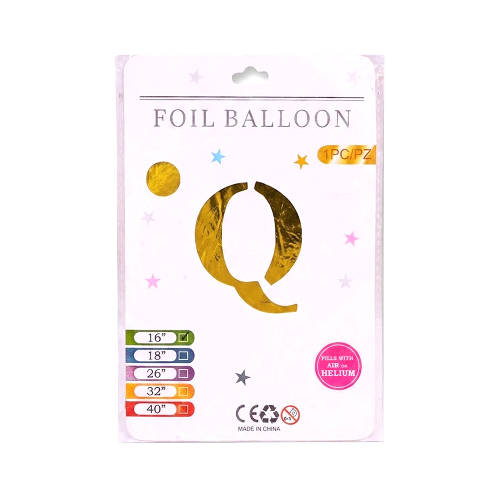 FOIL BALLOON LETTER Q