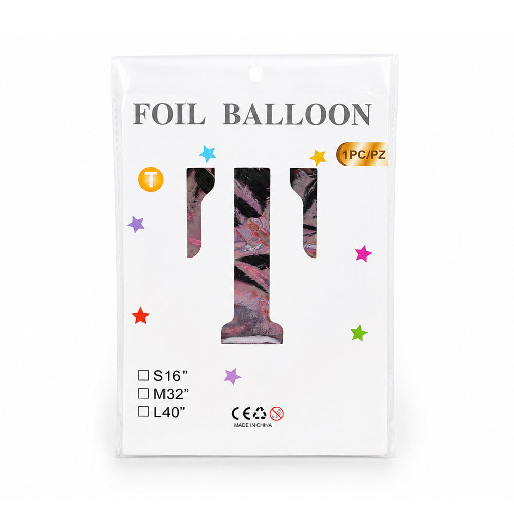 FOIL BALLOON LETTER T