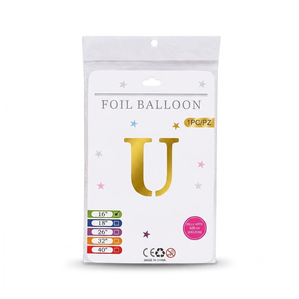 FOIL BALLOON LETTER U