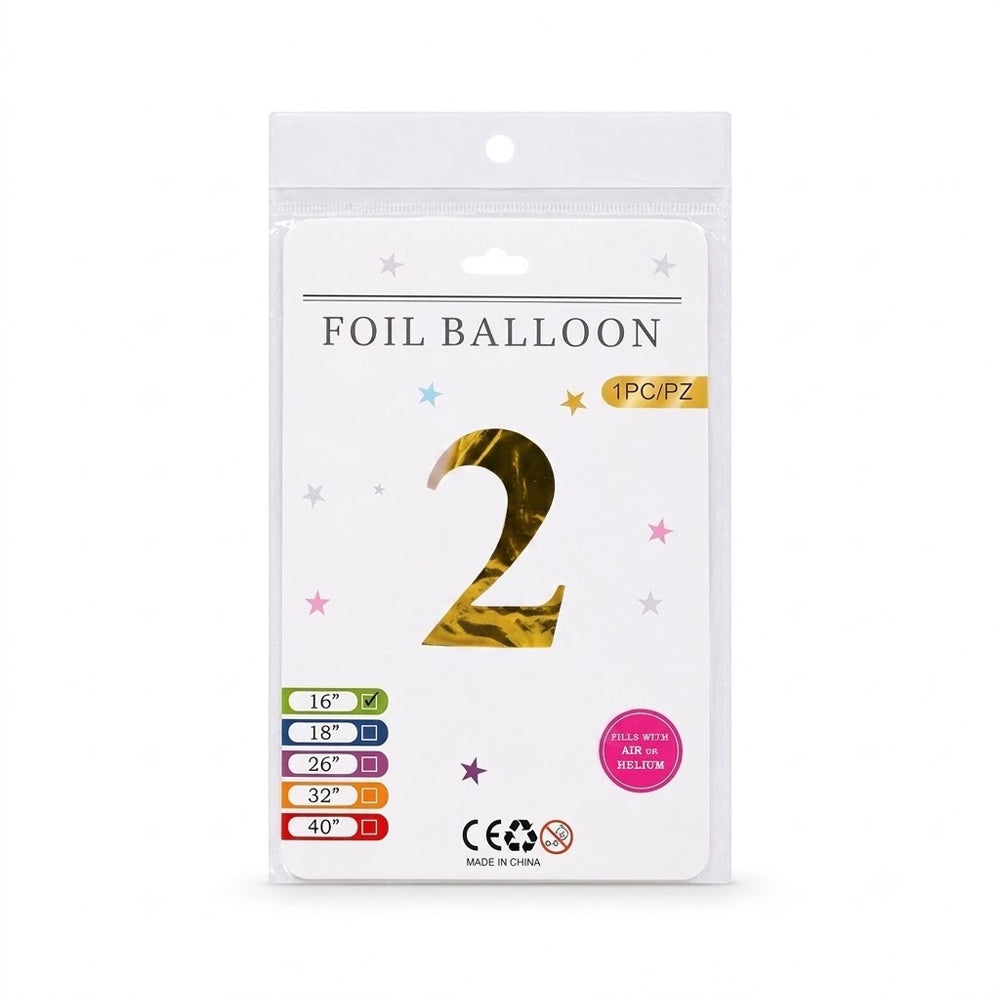 FOIL BALLOON NUMBER 2