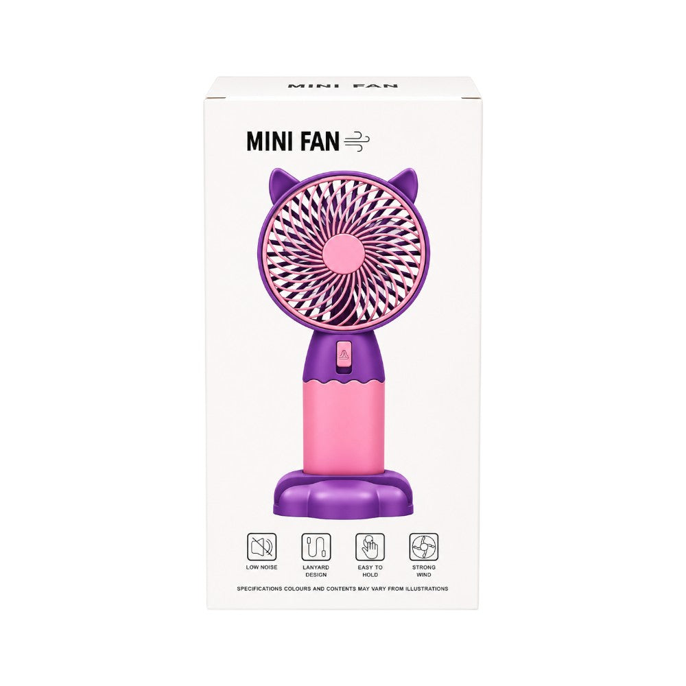 JS57 MINI RECHARGEABLE FAN CROWN Z.B