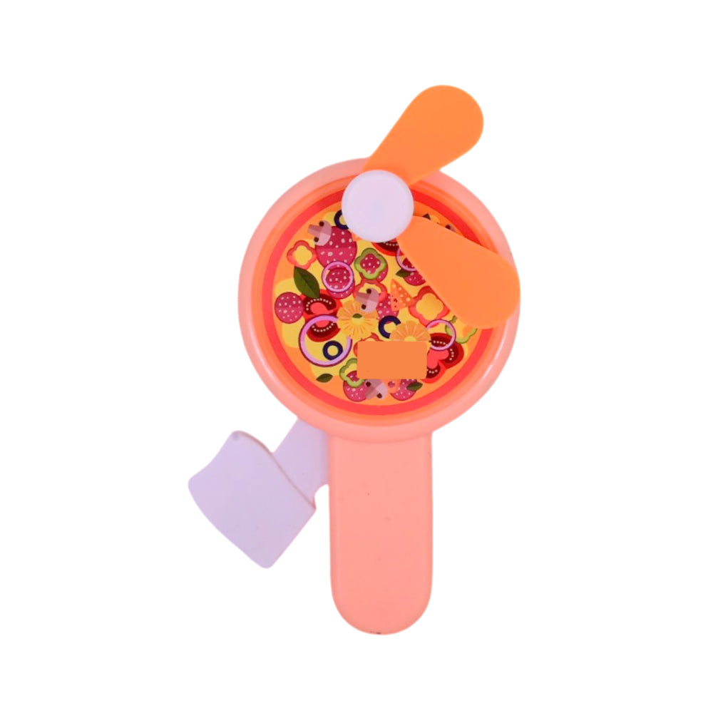 LY2226-B6 MINI HAND FAN PIZZA Z.B