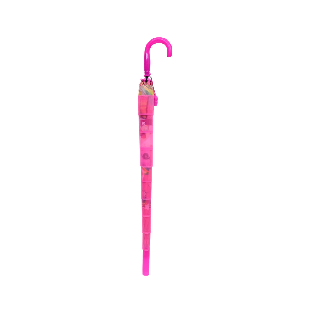 500A KIDS UMBRELLA WITH PLASTIC COVER UNICORN