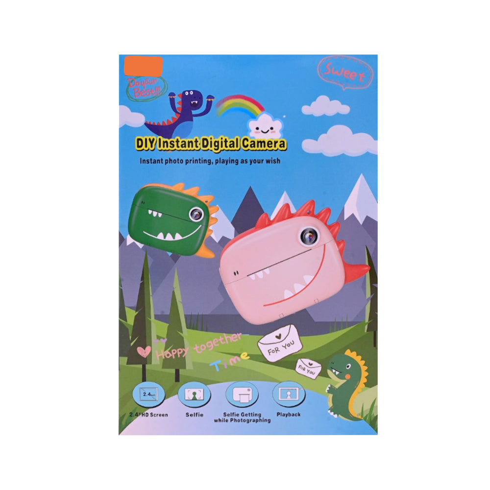 XJD32 CHILDREN INSTANT CAMERA DINO IR