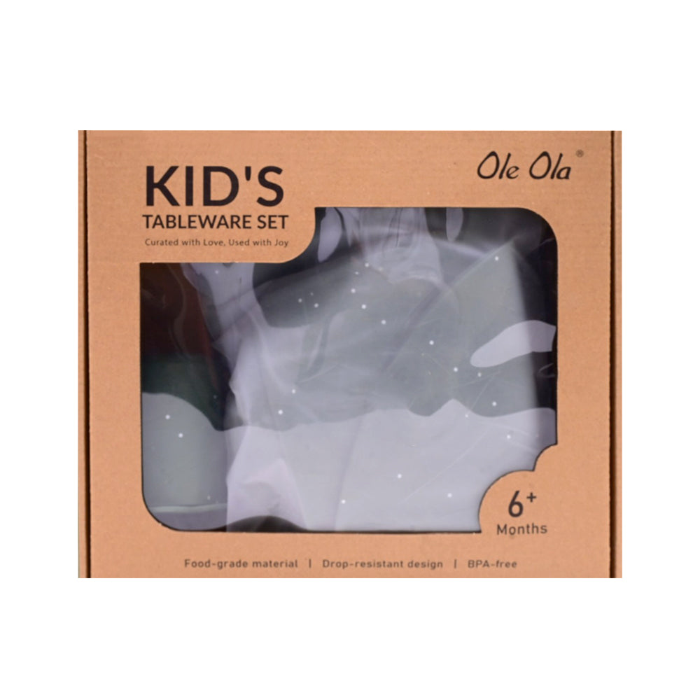 SK-6184 SILICONE BABY FEEDING SET IR