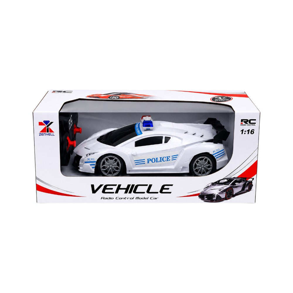 1384-6AP ZENYELL POLICE CAR R/C H.B