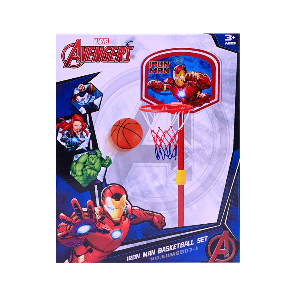 EOMS007-1 BASKET BALL WITH STAND AVENGERS H.B