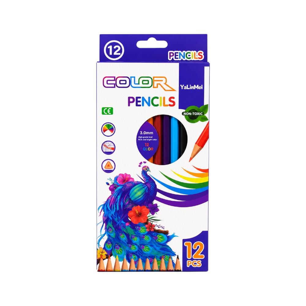 YLM-109 COLOR PENCIL 12PCS IR