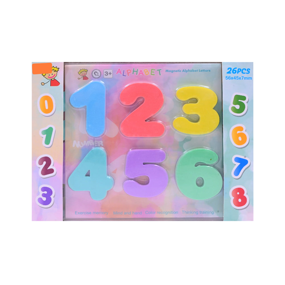 EV0055 MAGNETIC 123 LETTERS 26PC IR