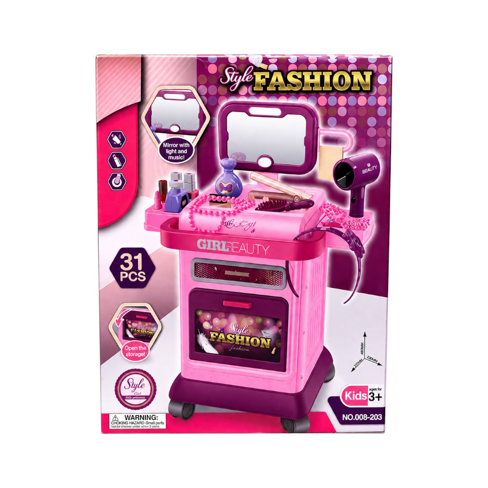 008-203 FASHION STYLE DRESSING TABLE 31PCS H.B