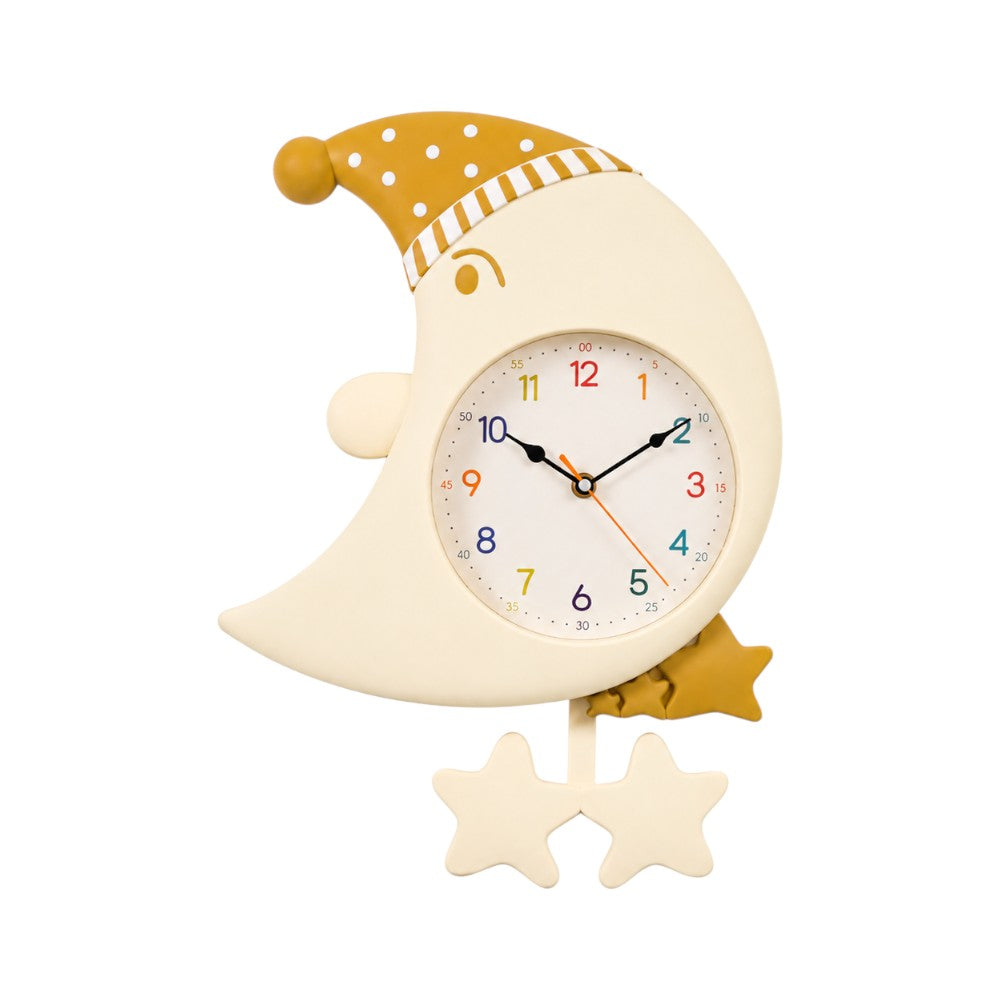 JS8821 KIDS WALL CLOCK MOON IR