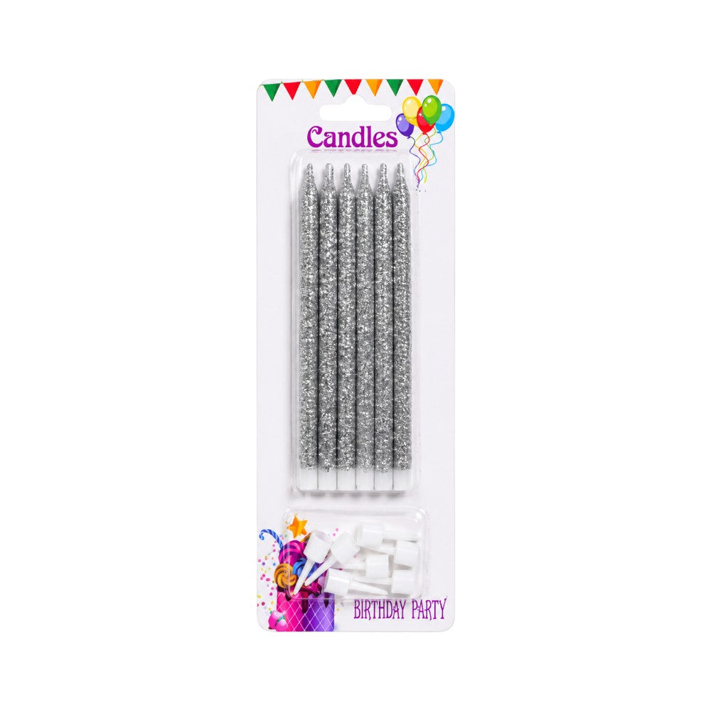 HBD PARTY CANDLE  6PC IR