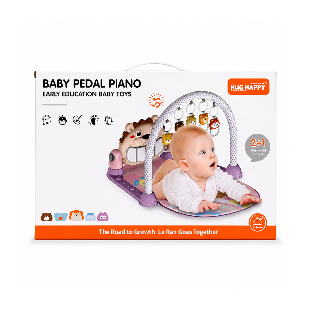YK7001 BABY PEDAL PIANO PLAY GYM 2IN1 IR