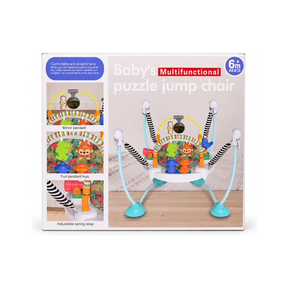 AY662 BABY MULTIFUNTIONAL PUZZLE JUMP CHAIR IR