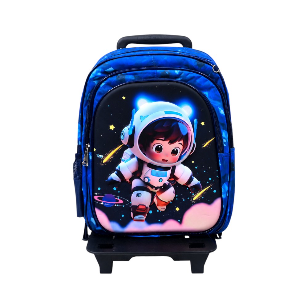 803-1 KIDS TROLLEY BAG ASST 15INCH IR