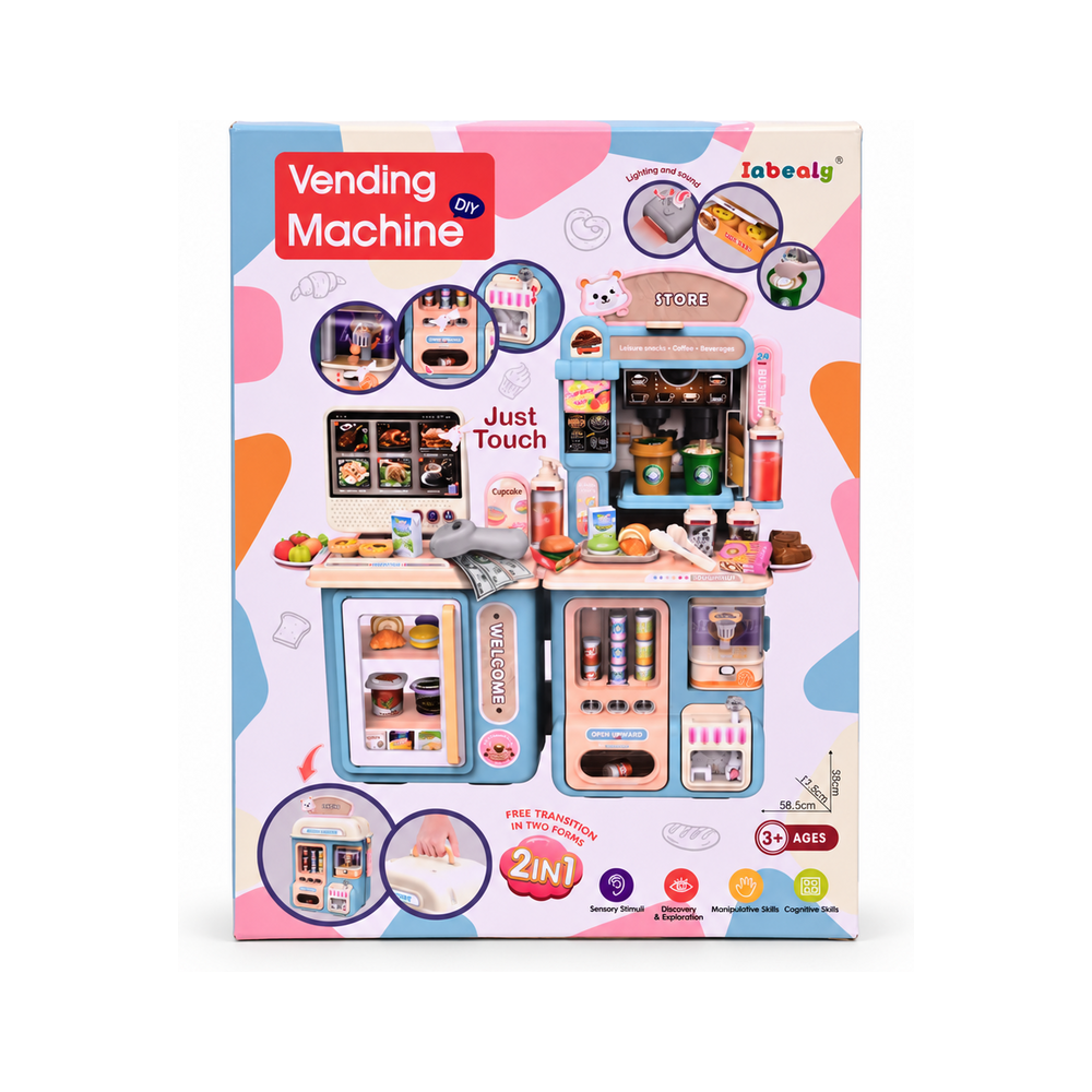 63T-2 DY VENDING MACHINE 2IN1 IR