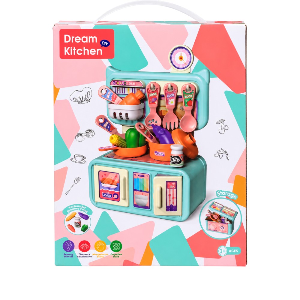 28T-4 DIY DREAM KITCHEN SET 13PC IR