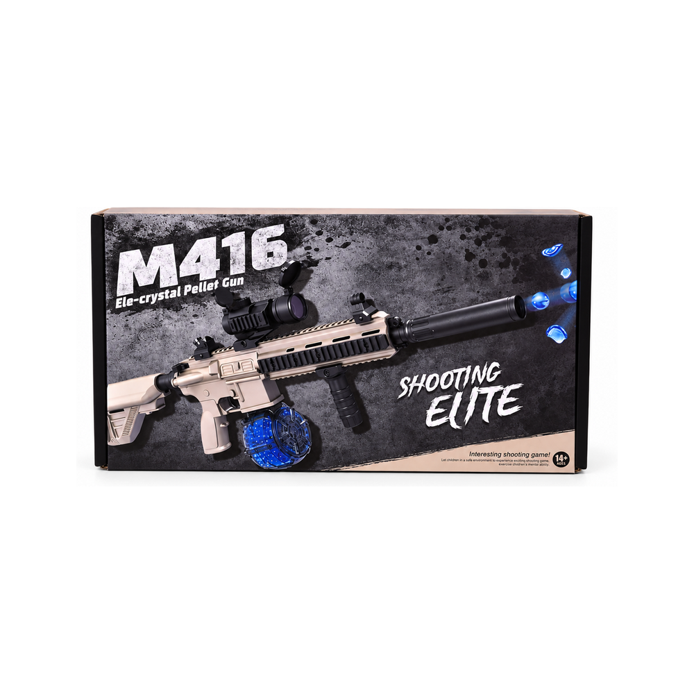 YF1802-3/M16A1 ELE-CRYSTAL PELLET GUN IR