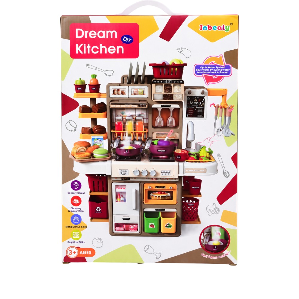 37T-2 DIY DREAM KITCHEN SET 55PCS IR