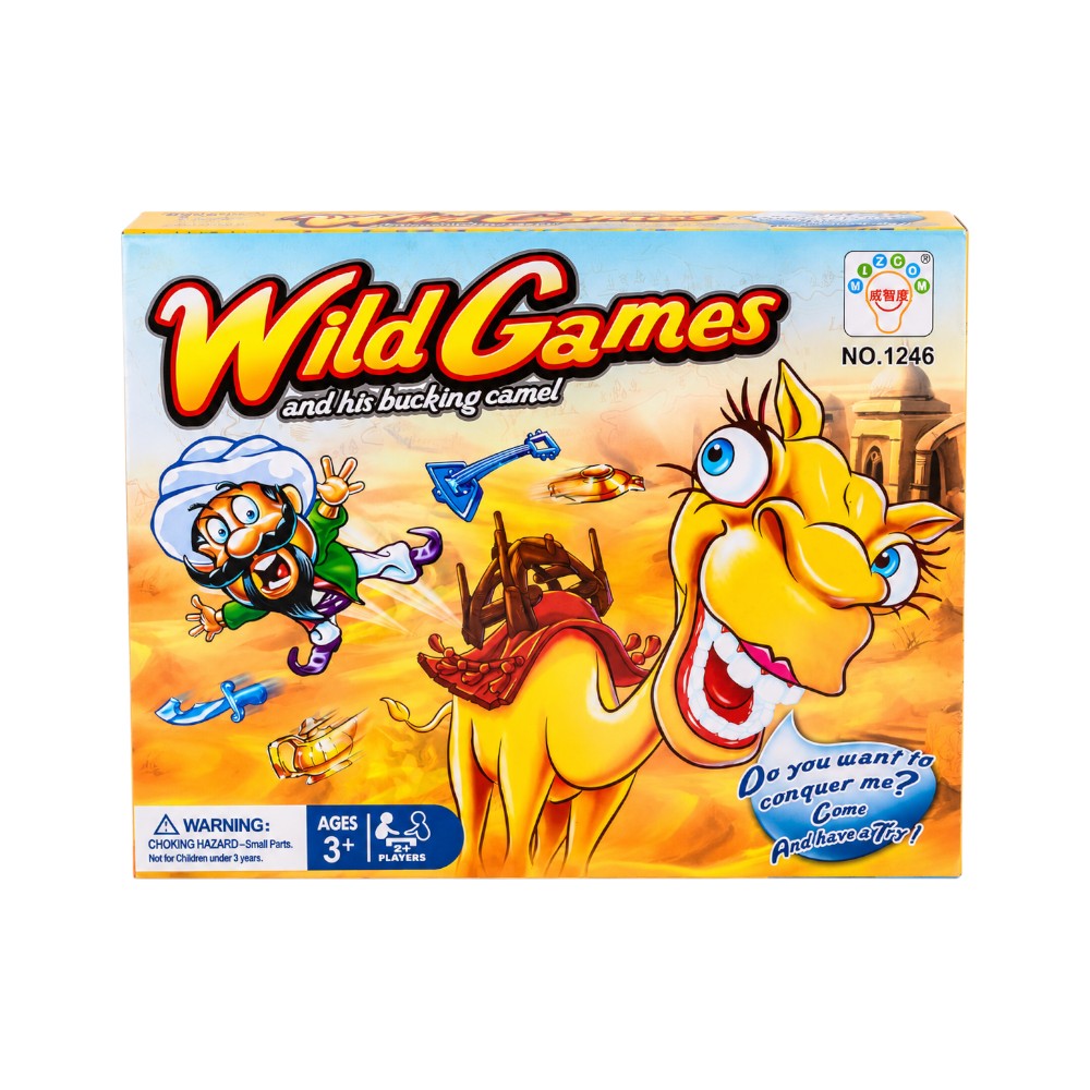 1246 WILD & BUCKING CAMEL GAME IR