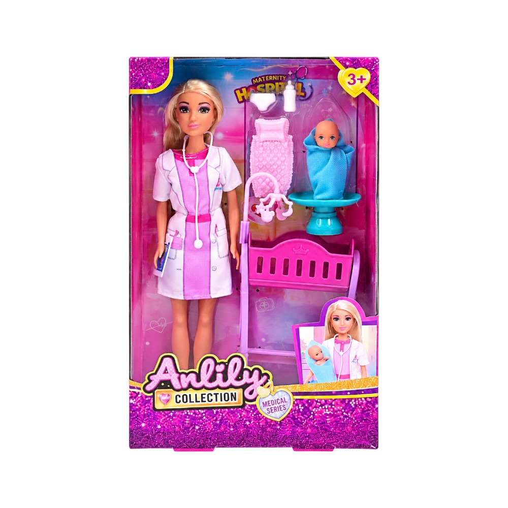 636198 ANLILY DOCTOR DOLL SET IR