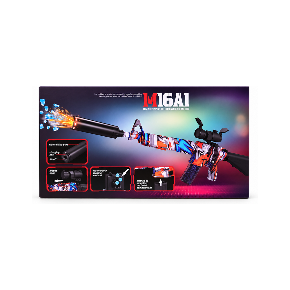 YF1794-4 WATER BULLET GUN M16A1 IR