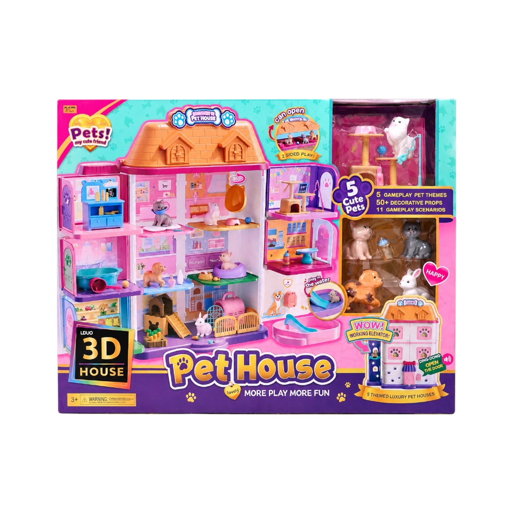 LD001 3D PET PLAY HOUSE IR