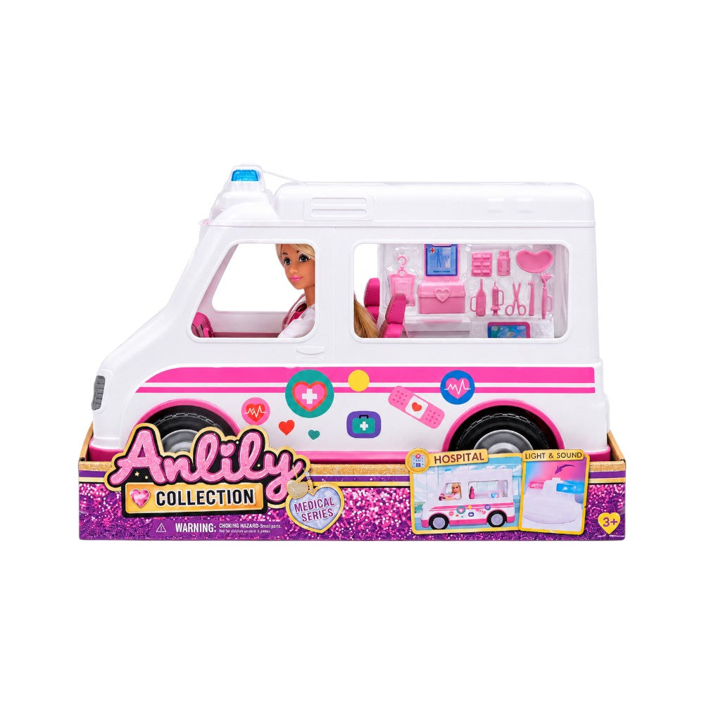 636118 ANLILY AMBULANCE BUSS DOLL IR
