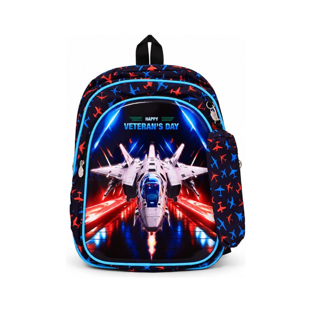 9512 SCHOOL BAG PACK 14INCH ASST G&B IR