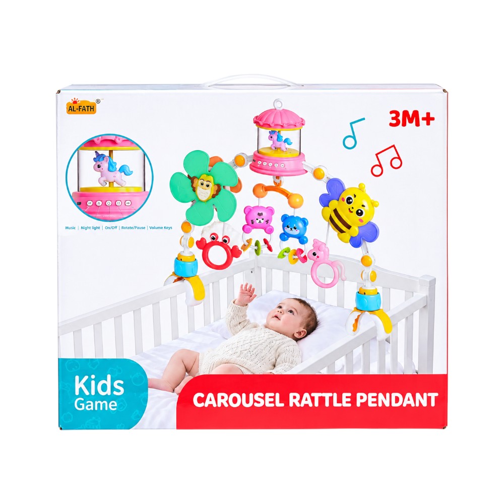 1038 CAROUSEL COT MOBILE BBZ