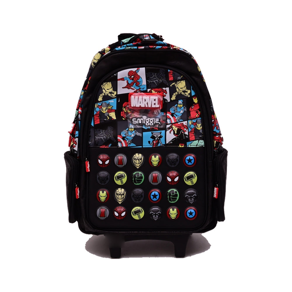 445076 SMIGGLE TROLLEY BAG MARVEL 17INCH IR