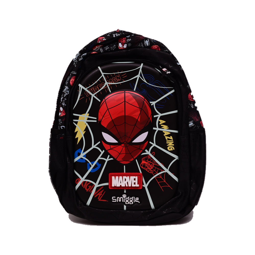 445075SP SMIGGLE SCHOOL BAG PACK SPIDERMAN 17INCH IR