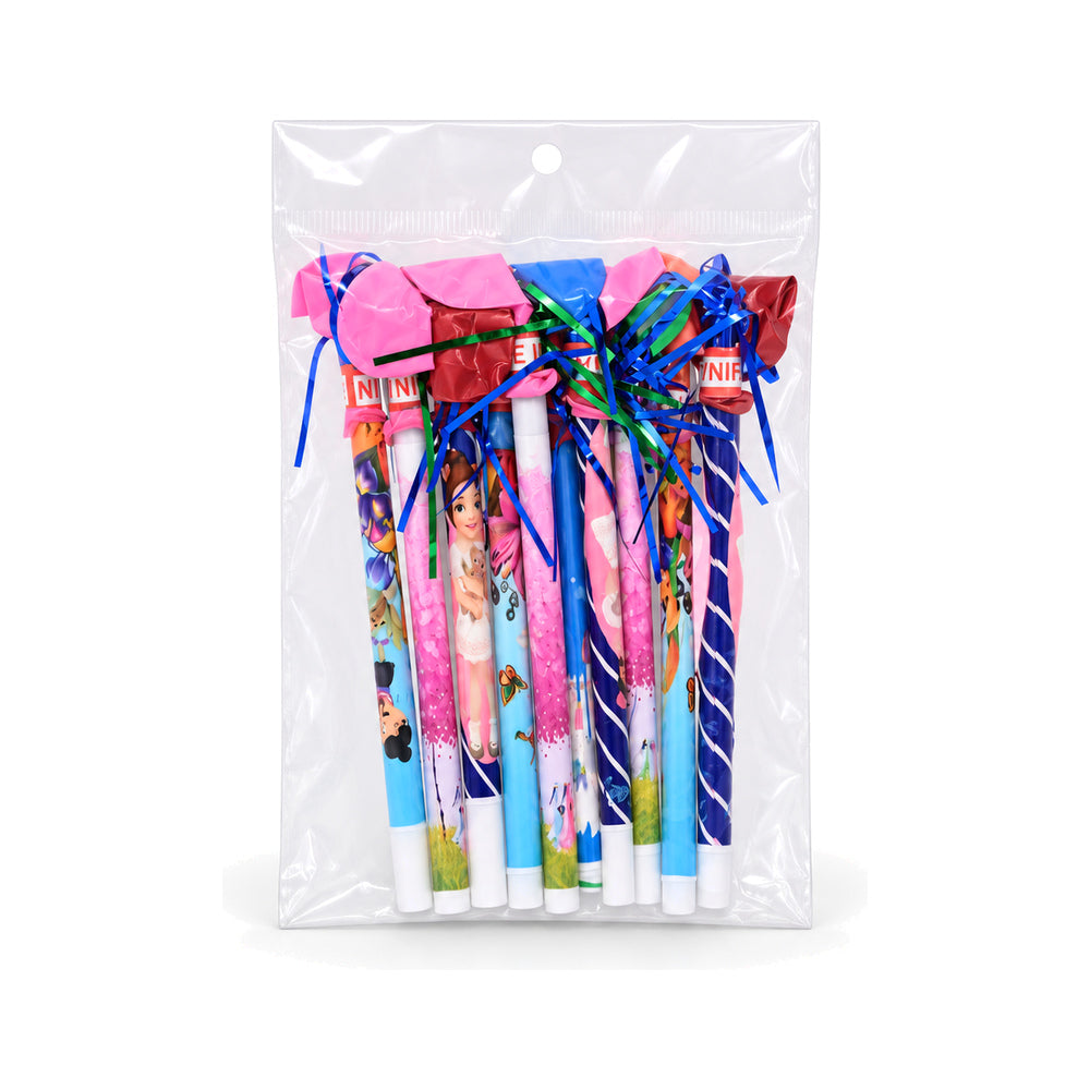 HBD PARTY PENCIL BLOWOUTS IR