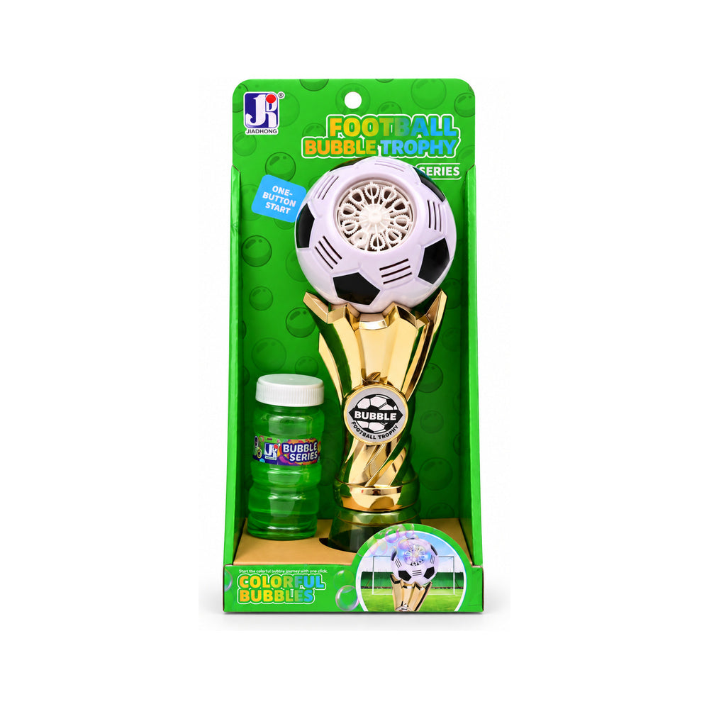 P82868 FOOTBALL TROPHY BUBBLE MACHINE IR