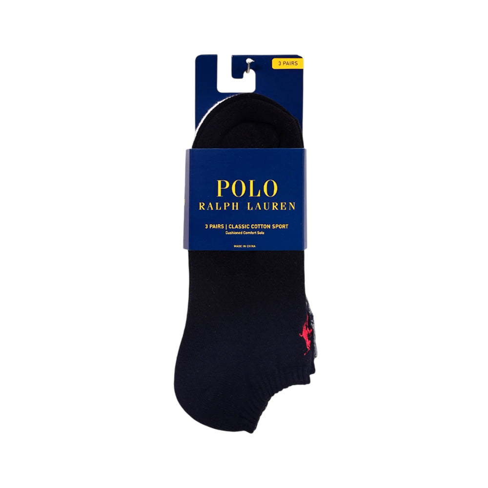 RL MEN LOW CUT SOCKS P-3 827032 PK MULTI (IR)