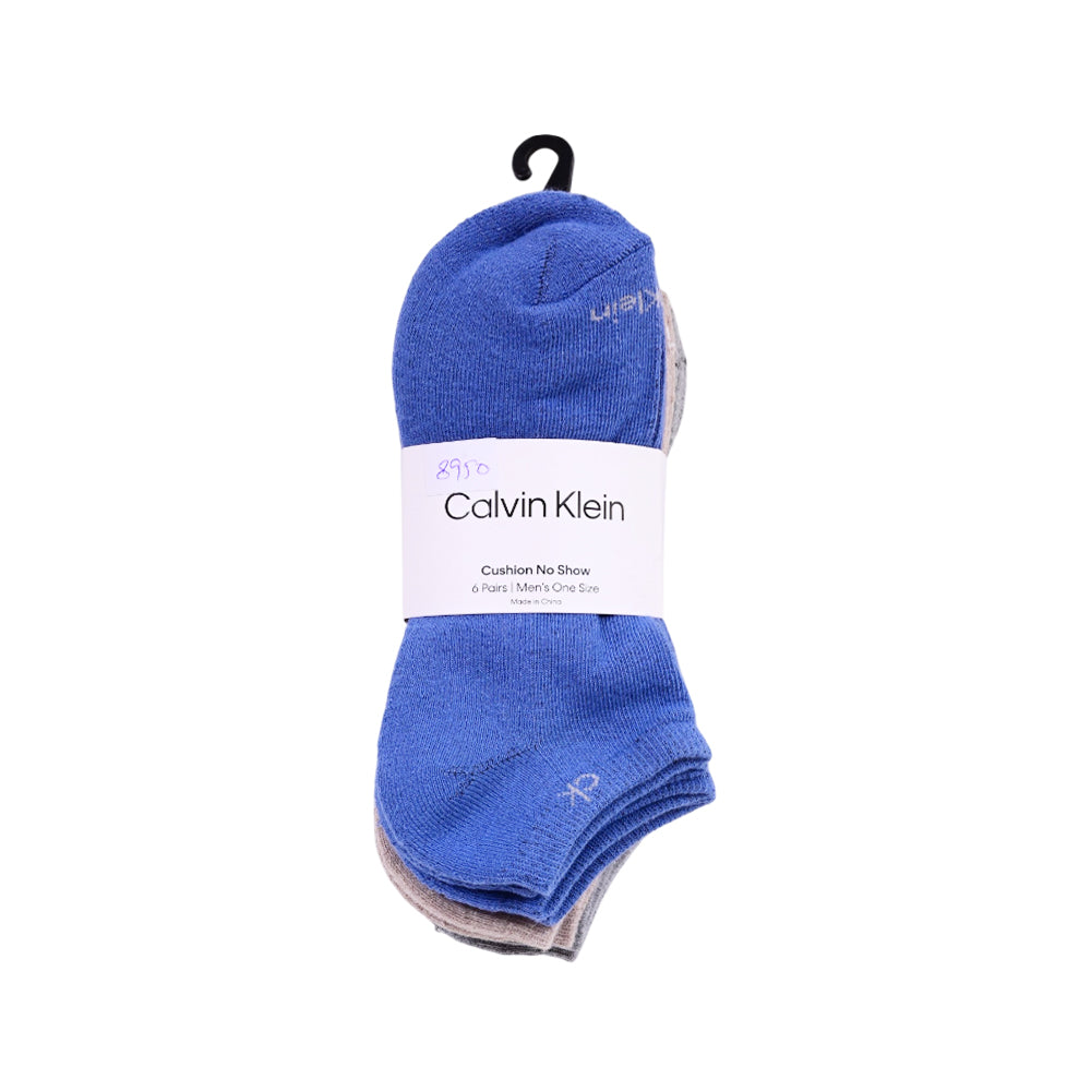 CK MEN ANKLE SOCKS  P-6 CKM213NS04014 MULTI (IR)
