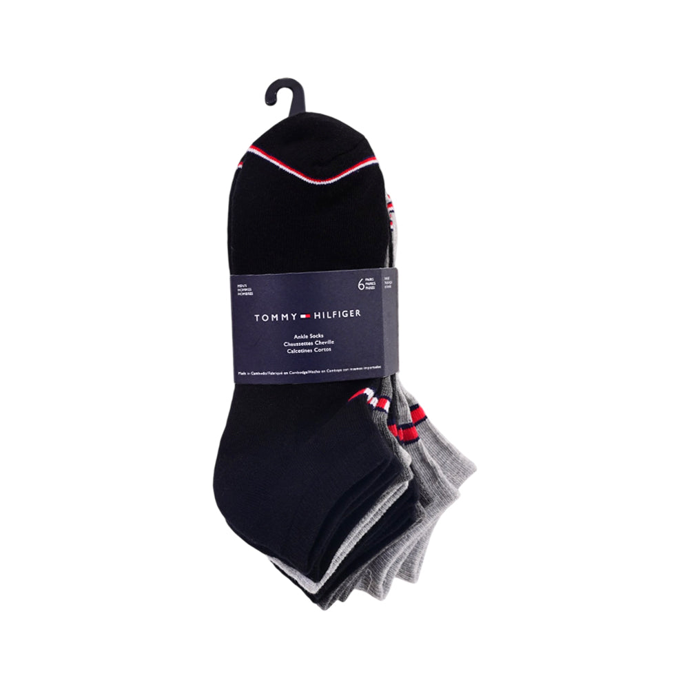 TH MEN ANKLE SOCKS P-6 XM05769-001 MULTI (IR)