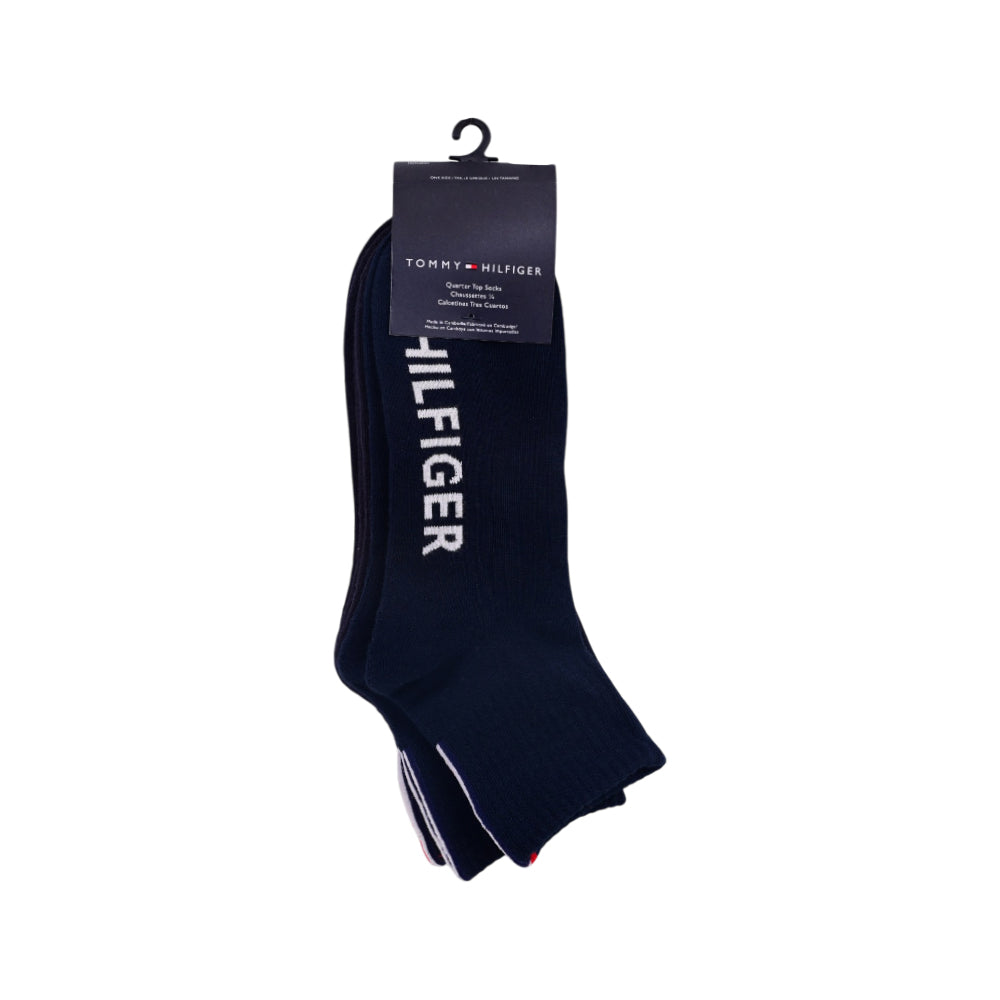 TH MEN HIGH ANKLE SOCKS P-3 XM05753-400 NVY (IR)