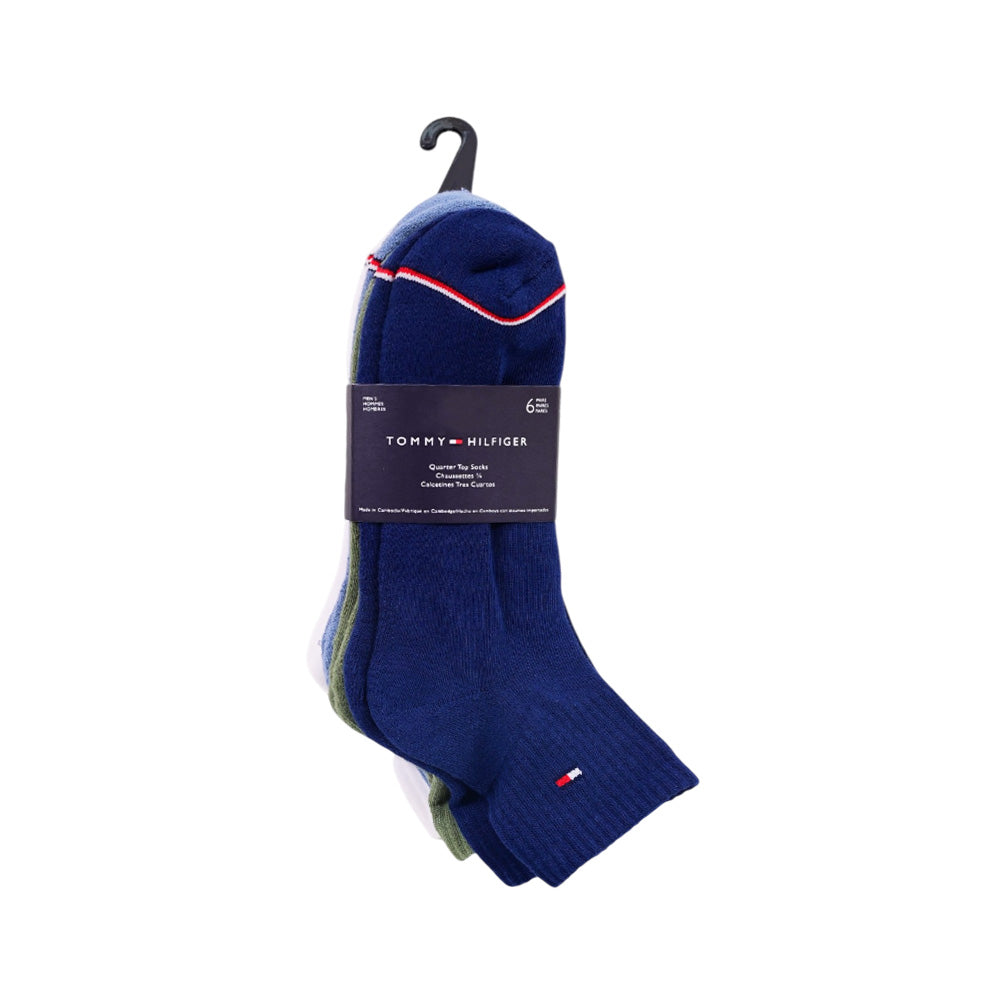 TH MEN HIGH ANKLE SOCKS P-6 XM05772-400 MULTI (IR)
